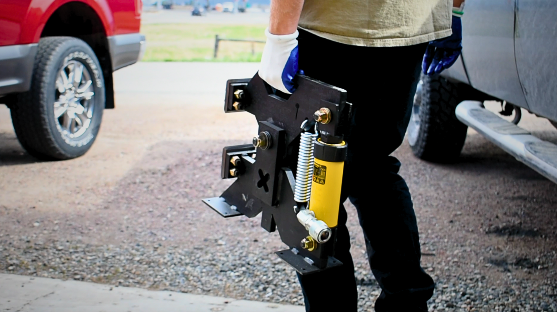 Stone Splitte StoneX Splitter | Electric Hydraulic Stone Cutter | 20,000 lbs Force ...